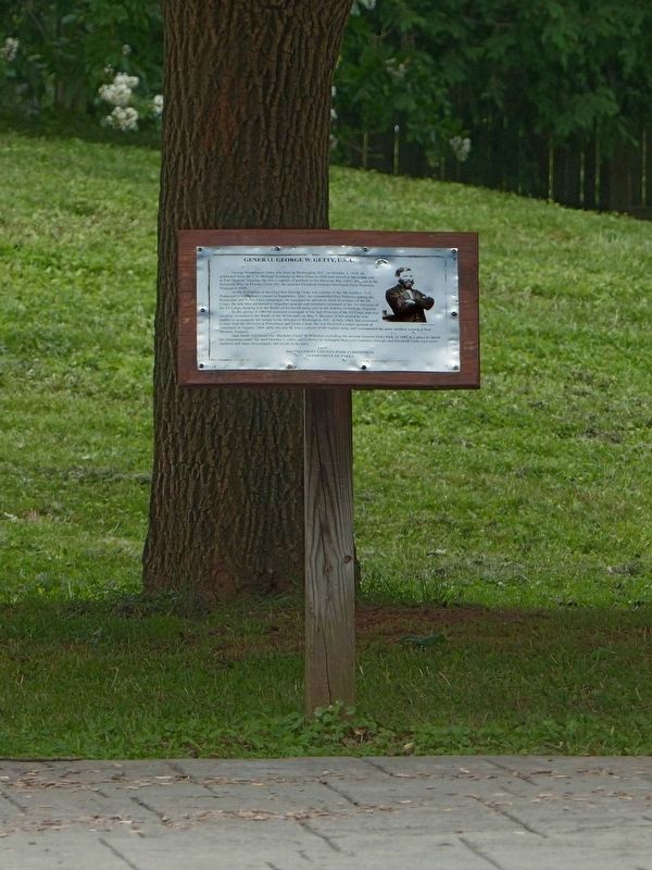 General George W. Getty, U.S.A. Marker. Click for full size. General George W. Getty, U.S.A. Marker image. Click for full size.