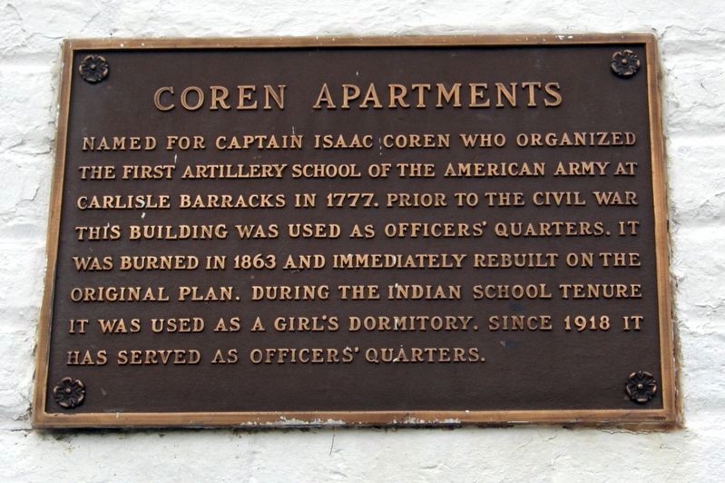 Coren Apartments Marker image. Click for full size.