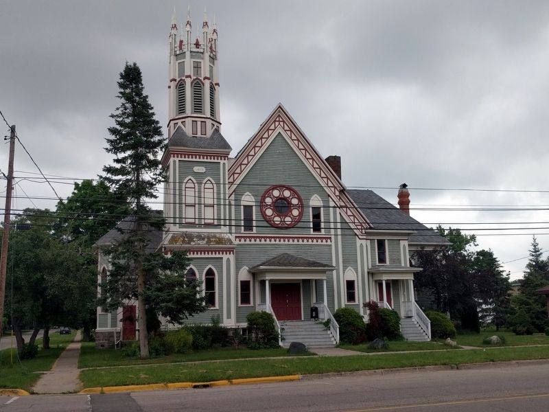 Former First Congregational Church of Ovid image. Click for full size.