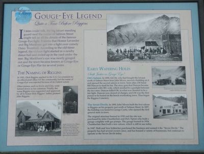 Gouge-Eye Legend Marker image. Click for full size.