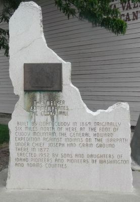 The Cuddy Mill Marker image. Click for full size.