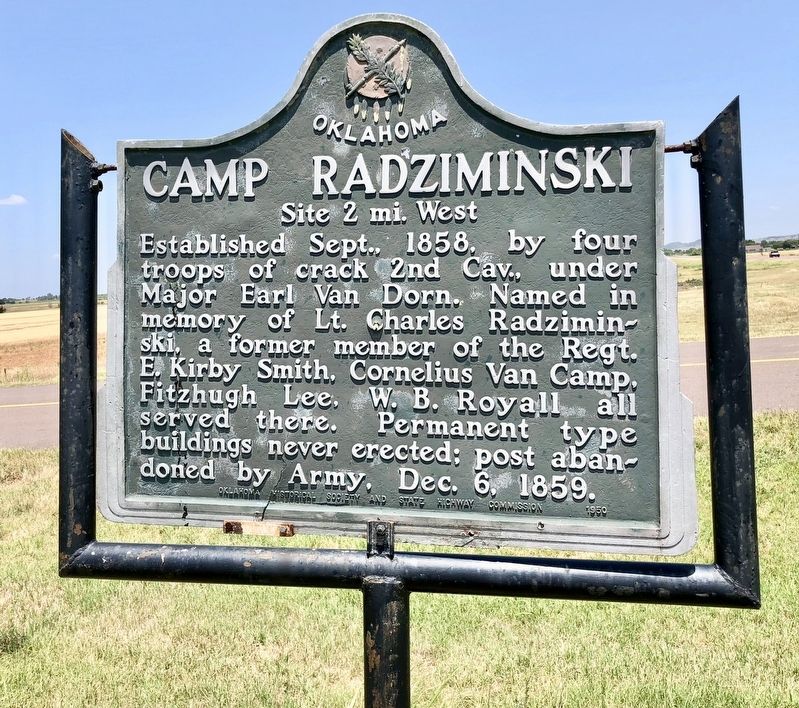Camp Radziminski Marker image. Click for full size.