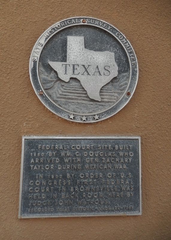 Federal Court Site Marker image. Click for full size.