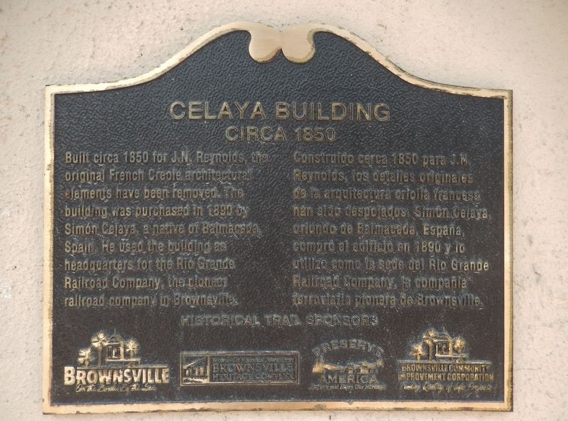 Celaya Building Marker. Click for full size. Celaya Building Marker image. Click for full size.