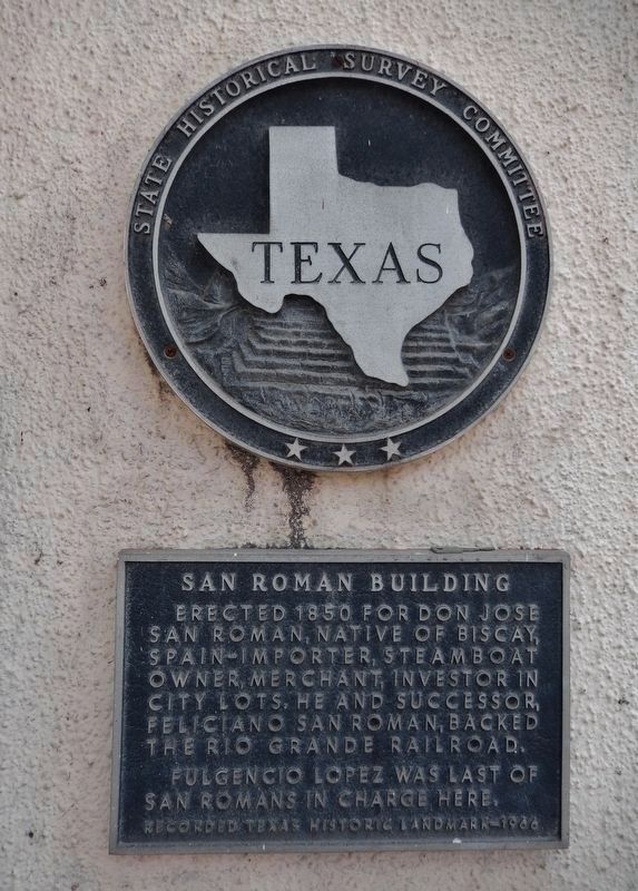 San Román Building Marker. Click for full size. San Román Building Marker image. Click for full size.