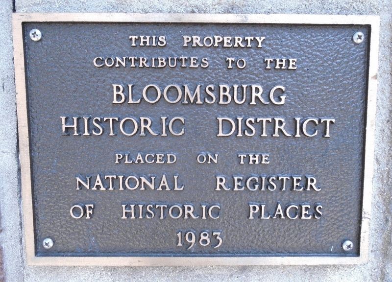 134-140 East Main Street NRHP Marker. Click for full size. 134-140 East Main Street NRHP Marker image. Click for full size.
