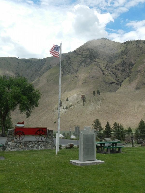 Riggins Area Honor Roll Monument image. Click for full size.