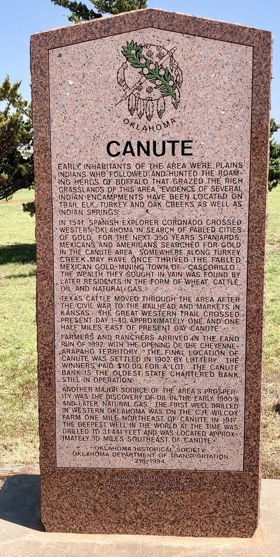 Canute Marker image. Click for full size.