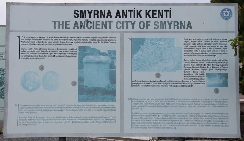 The Ancient City of Smyrna Marker image. Click for full size.