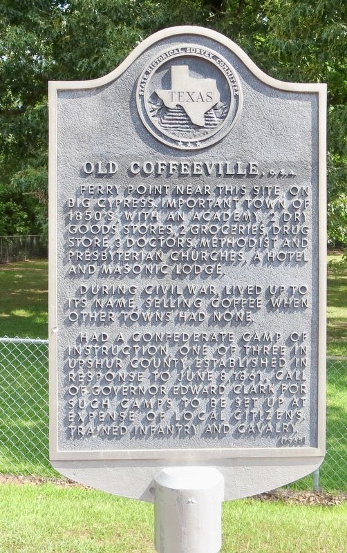 Old Coffeeville, <small>C. S. A.</small> Marker image. Click for full size.