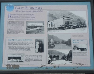 Early Businesses Marker image. Click for full size.