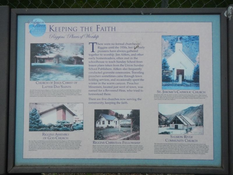 Keeping the Faith Marker image. Click for full size.