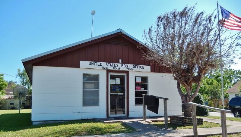 U.S. Post Office, Tivoli, Texas image. Click for full size.