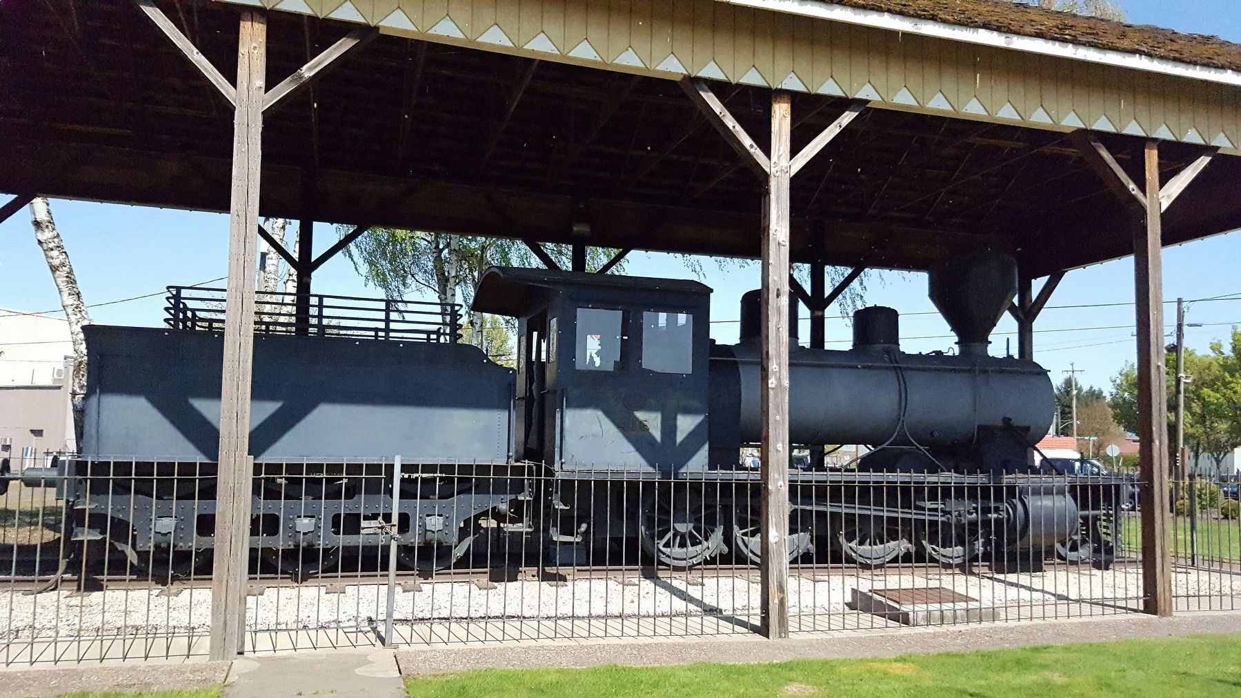 Locomotive 418 Marker image. Click for full size.