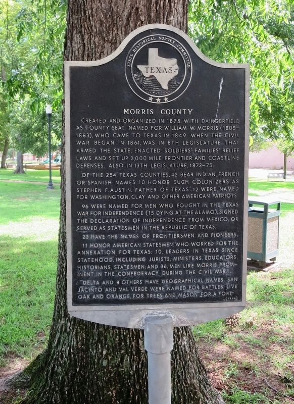 Morris County Marker image. Click for full size.