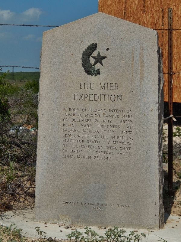 The Mier Expedition Marker image. Click for full size.