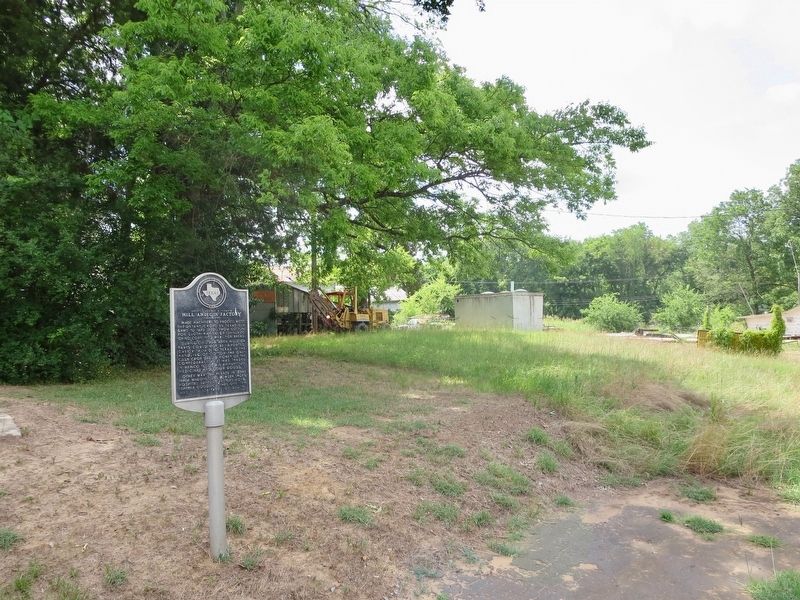 View easterly from marker at former site. image. Click for full size.