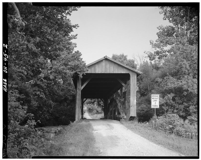 Bridge at its Original Location on Bish Road image. Click for full size.