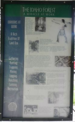 The Idaho Forest Marker. Click for full size. The Idaho Forest Marker image. Click for full size.