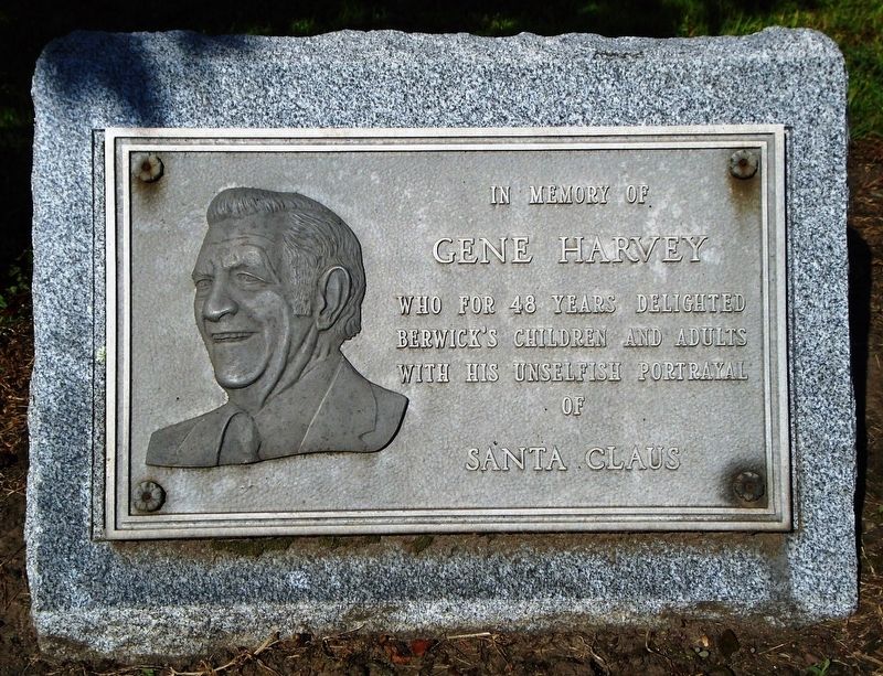 Gene Harvey Marker. Click for full size. Gene Harvey Marker image. Click for full size.
