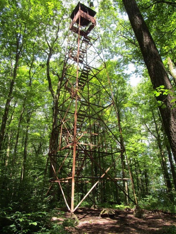 Tuscarora Fire Tower image. Click for full size.