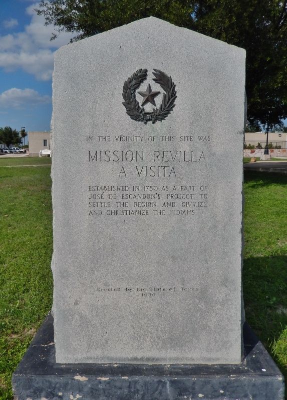 Mission Revilla a Visita Marker image. Click for full size.