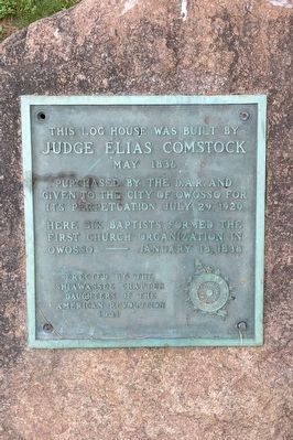 Judge Elias Comstock Marker image. Click for full size.