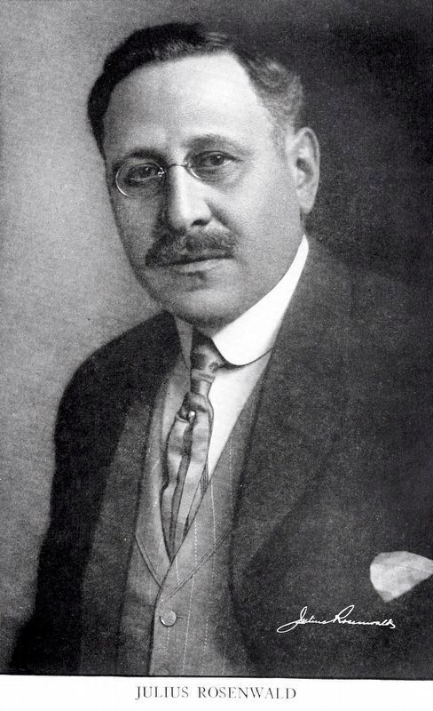 Julius Rosenwald. Click for full size. Julius Rosenwald image. Click for full size.