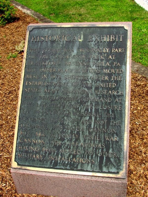 Historical Exhibit Marker image. Click for full size.