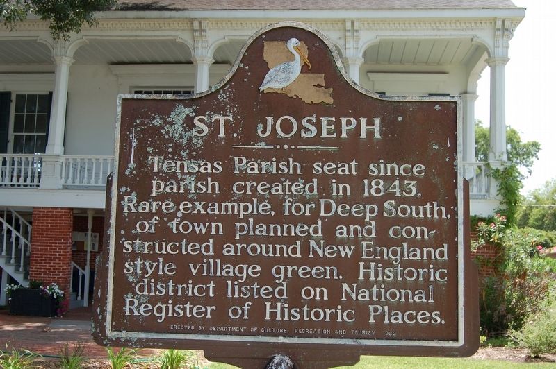 St. Joseph Marker. Click for full size. St. Joseph Marker image. Click for full size.
