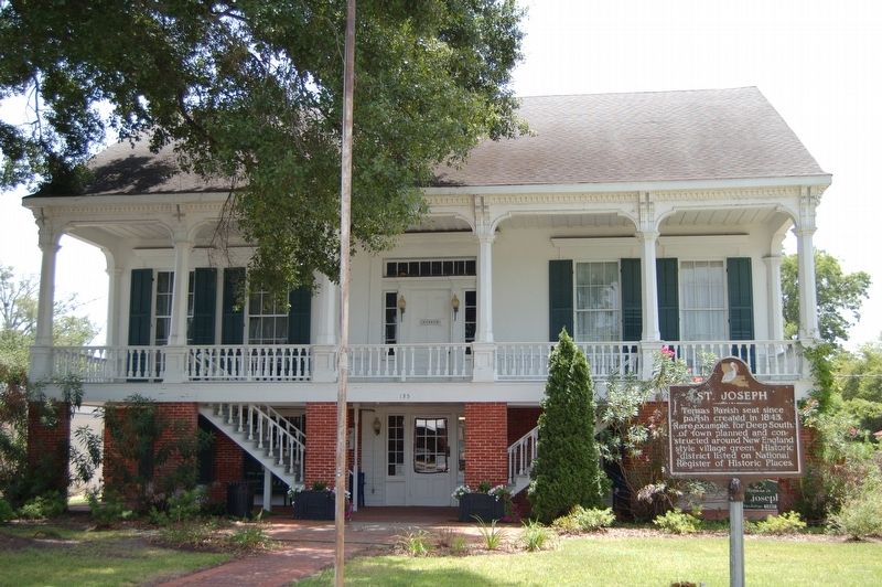 St. Joseph Marker. Click for full size. St. Joseph Marker image. Click for full size.