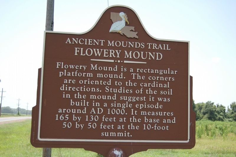 Flowery Mound Marker image. Click for full size.