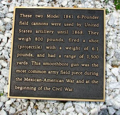 Civil War Cannons Marker. Click for full size. Civil War Cannons Marker image. Click for full size.