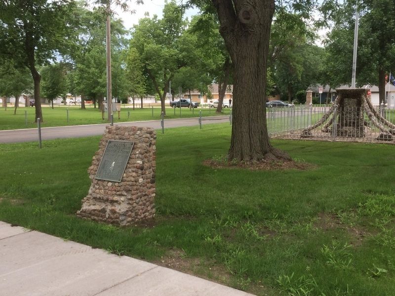 Parkston Athletic Park Marker. Click for full size. Parkston Athletic Park Marker image. Click for full size.