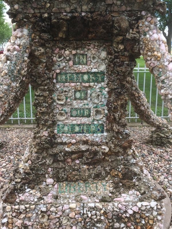 Soldiers Memorial Marker. Click for full size. Soldiers Memorial Marker image. Click for full size.