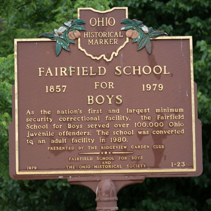 Fairfield School for Boys Marker image. Click for full size.