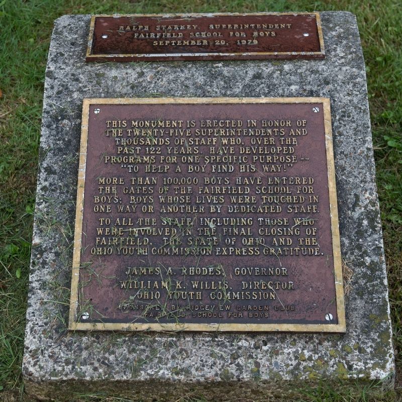 Fairfield School for Boys Marker image. Click for full size.