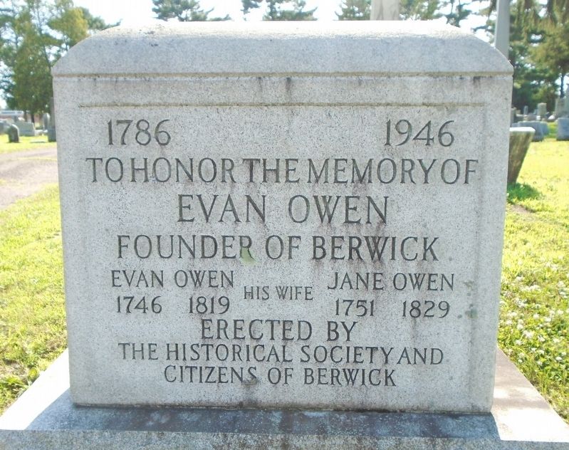 Evan Owen Marker image. Click for full size.