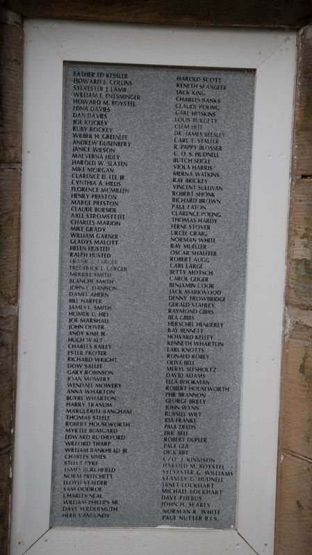 Fairfield School for Boys Memorial—Third Tablet image. Click for full size.