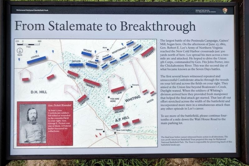 From Stalemate to Breakthrough Marker image. Click for full size.