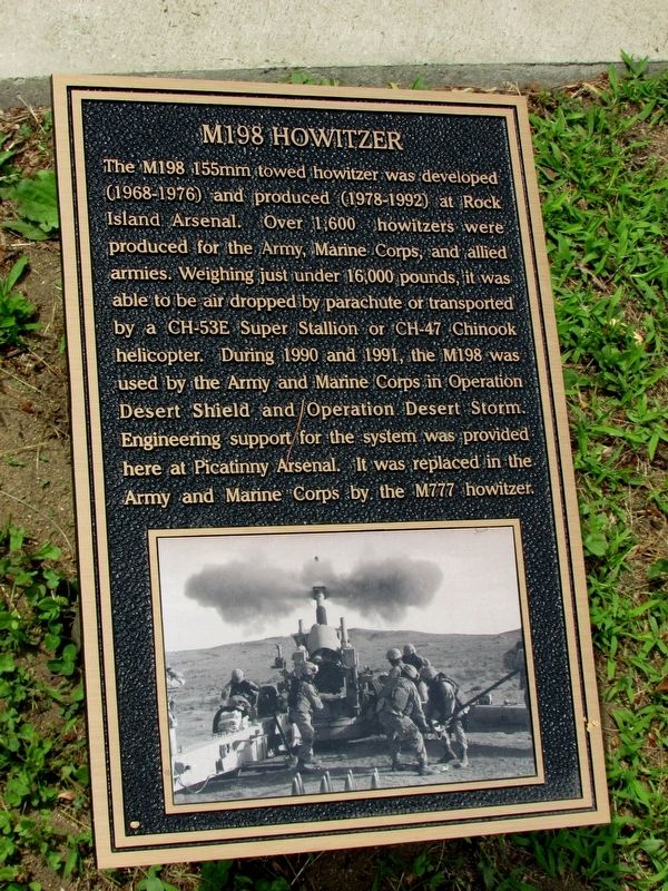 M198 Howitzer Marker. Click for full size. M198 Howitzer Marker image. Click for full size.