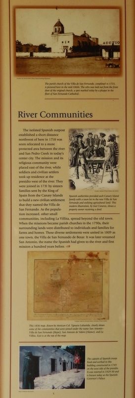 River Communities Marker. Click for full size. River Communities Marker image. Click for full size.