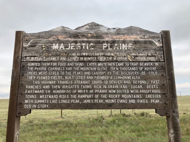 Majestic Plains Marker image. Click for full size.