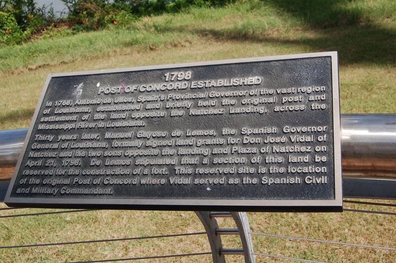 Post of Concord Established Marker image. Click for full size.