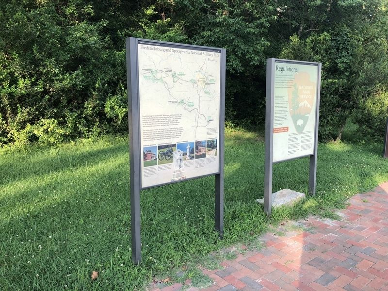 Fredericksburg and Spotsylvania National Military Park Marker image. Click for full size.