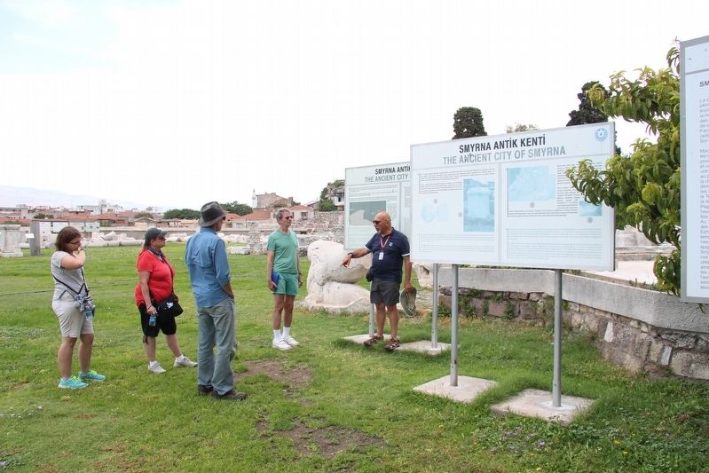 The Ancient City of Smyrna Marker image. Click for full size.