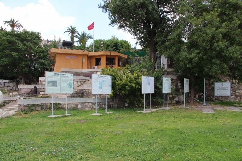 The Agora of Smyrna Marker. Click for full size. The Agora of Smyrna Marker image. Click for full size.