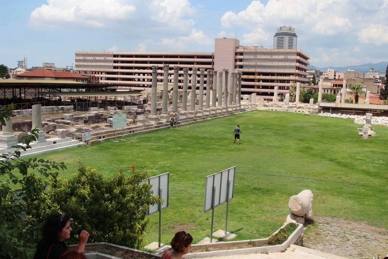 The Agora of Smyrna. Click for full size. The Agora of Smyrna image. Click for full size.