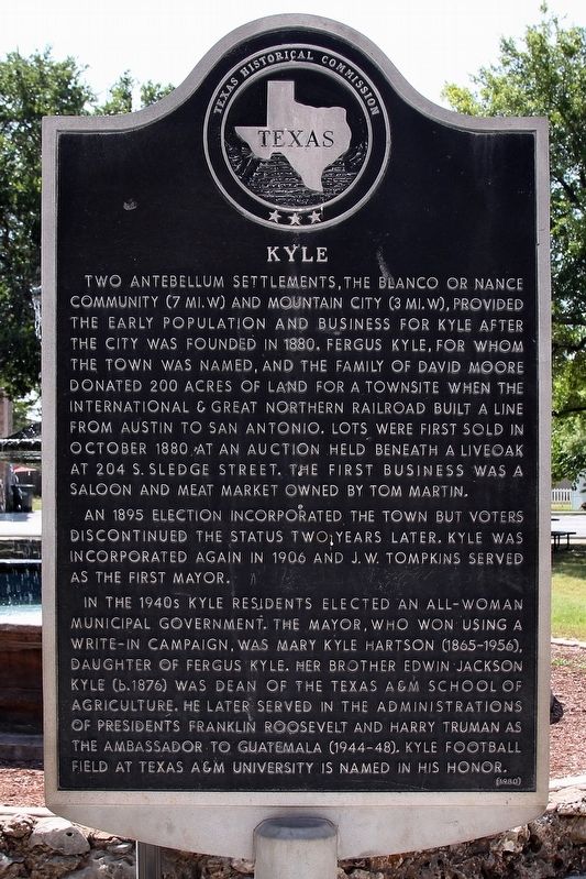 Kyle Marker. Click for full size. Kyle Marker image. Click for full size.