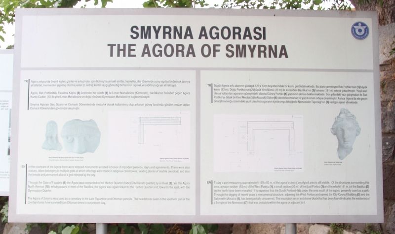 The Agora of Smyrna Marker image. Click for full size.